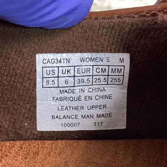 Rockport Loafers Shoes Womens 8.5M Brown Leather Slip On Lightweight - Picture 11 of 11